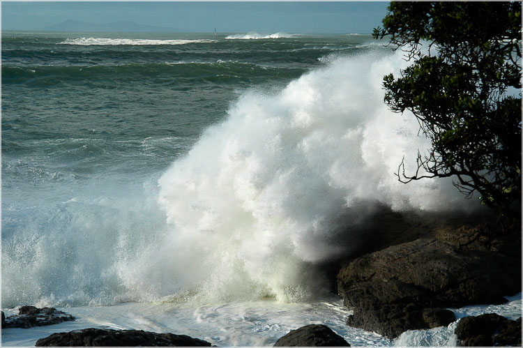 Waves Crashing