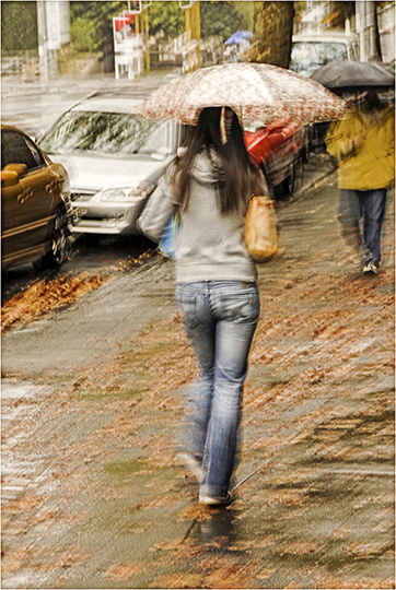 'Jeans & Umbrella'